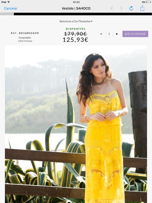 vestidos sahoco online